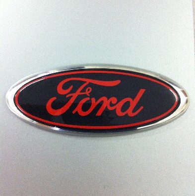 Black and red ford emblem #2